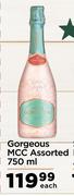 Gorgeous MCC Assorted-750ml