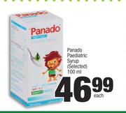 Panado Paediatric Syrup(Selected)-100ml Each