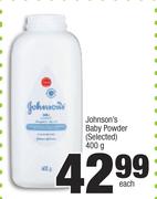 Johnson's Baby Powder(Selected)-400g Each