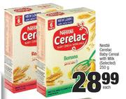 Nestle Cerelac Baby Cereal With Milk(Selected)-250g Each