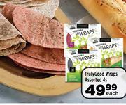 Truly Good Wraps Assorted-4 Per Pack