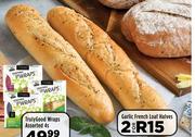 Garlic French Loaf Halves-For 2