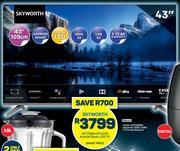 Skyworth 43" (109cm) Full HD Android Smart LED TV 43STD6500