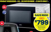Defy 20L White Manual Microwave Oven DMO384