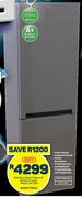 Defy 210L Stainless Steel Fridge With Bottom Freezer DAC363