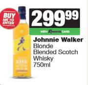 Johnnie Walker Blonde Blended Scotch Whisky-750ml