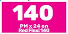 Tecno Pop 7 Smartphone-On Red Flexi 140