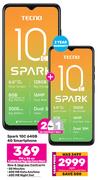 Tecno Spark 10C 64GB 4G Smartphone-Each