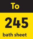 Glodina Marathon Bath Sheet
