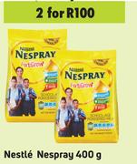 Nestle Nespray-For 2 x 400g