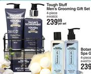 Nature's Noursihment Tough Stuff Men's Grooming Gift Set 4 Piece-Per Set