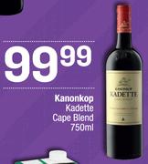 Kanonkop Kadette Cape Blend-750ml