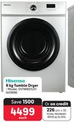 Hisense 8Kg Tumble Dryer DV1W801US1