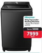 Hisense 18Kg Top Loader Washing Machine WT5T1825DT