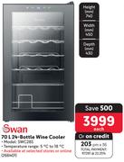 Swan 70L 24 Bottle Wine Cooler SWC28S