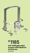 Centurion Anti Theft Gate Motor Bracket For D3, D5 & Evo