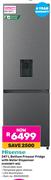 Hisense 347L Bottom Freezer Fridge With Water Dispenser H450BIT-WD
