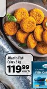 Atlantis Fish Cakes-2kg Each