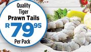 Quality Tiger Prawn Tails-Per Pack