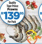 Quality Tiger Prince Prawns-Per Pack