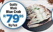 Quality Whole Blue Crab-1Kg Pack