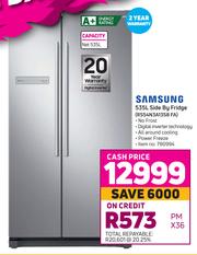 Special Samsung 535L Side By Fridge RS54N3A13S8 FA m.guzzle .za