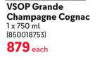 Branson VSOP Grande Champagne Cognac-750ml Each