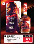 Hennessy VS Limited Edition Cognac By Leborn James-750ml Each