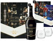 KWV 10 Year Old Brandy With 2 Glasses-750ml Each