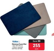 Waltex Memory Foam Mat-Each