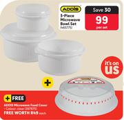 Addis 3 Piece Microwave Bowl Set-Per Set