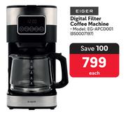 Eiger Digital Filter Coffee Machine EG-APCD001
