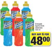 Energade Sports Drink (Selected)-For Any 6 x 500ml