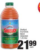 Shelford Fruit Drink Blend (Selected)-1.25 Ltr Each