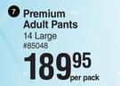 Softi Premium Adult Pants 14 Large-Per Pack