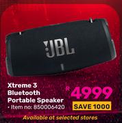 JBL Xtreme 3 Bluetooth Portable Speaker