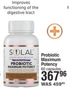 Solal Probiotic Maximum Potency 60 Capsules