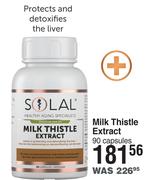 Solal Milk Thistle Extract 90 Capsules