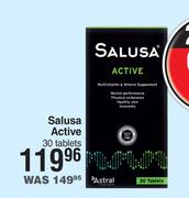 Salusa Active 30 Tablets