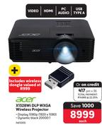 Acer X1328Wi DLP WXGA Wireless Projector