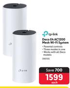 TP-Link Deco E4 AC1200 Mesh WiFi System