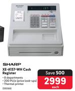 Sharp XE-A137-WH Cash Register