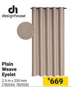 DH Plain Weave Eyelet 2.5m x 230mm