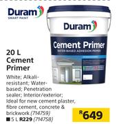 Duram Cement Primer-5Ltr
