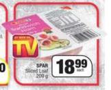 Spar Sliced Loaf-200g Each