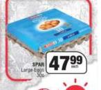Spar Large Eggs-30's Each