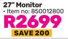 Acer 27" Monitor