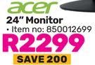 Acer 24" Monitor