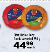 First Choice Baby Gouda Assorted-250g Each