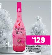 Strawberry Lips Cream Liqueur-750ml
